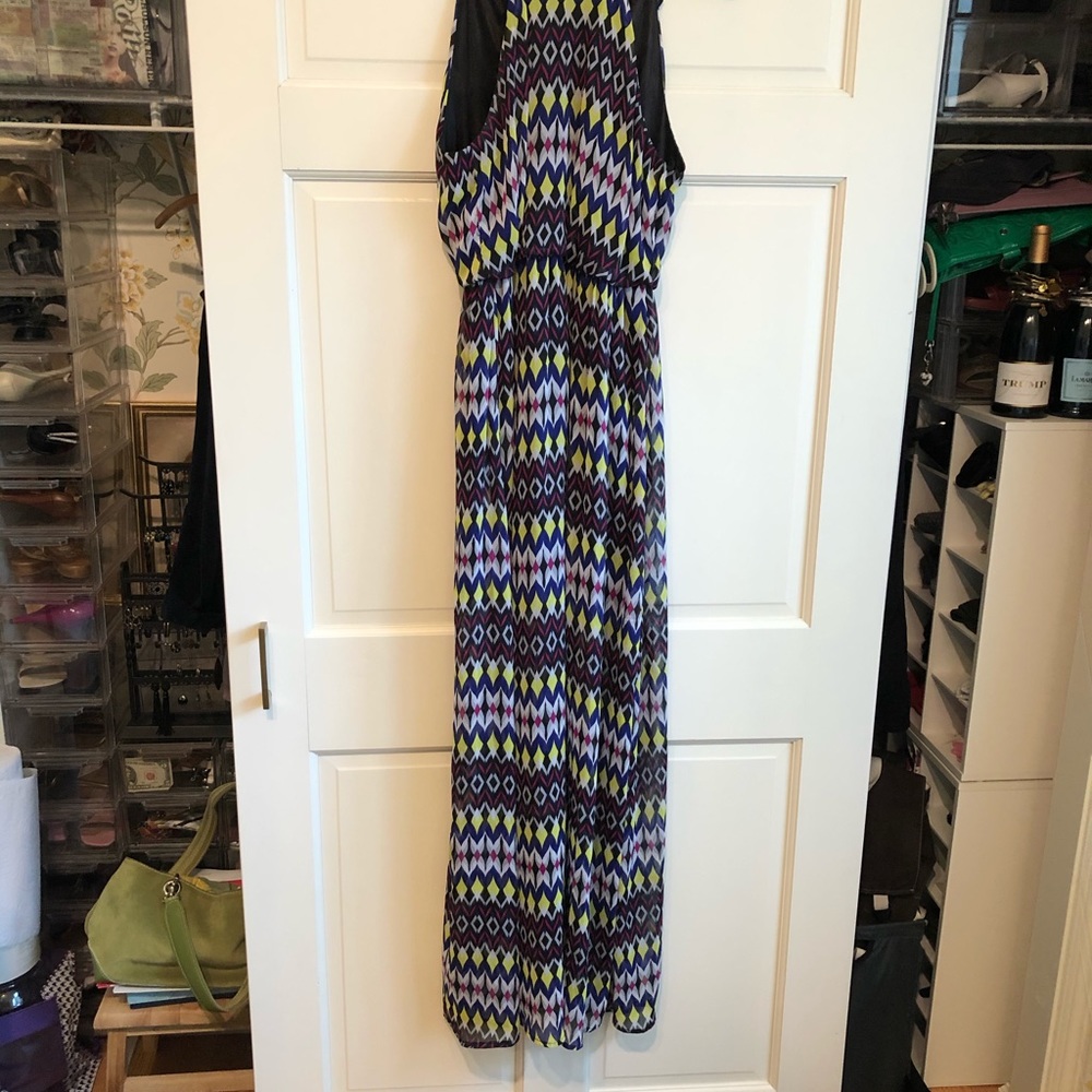 Multi color maxi dress